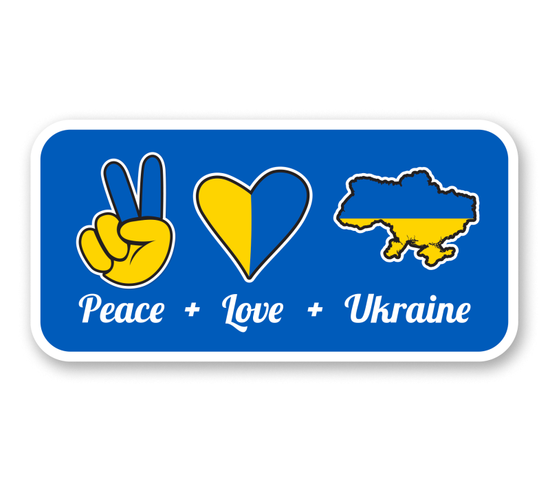 Peace, Love, Ukraine (L)